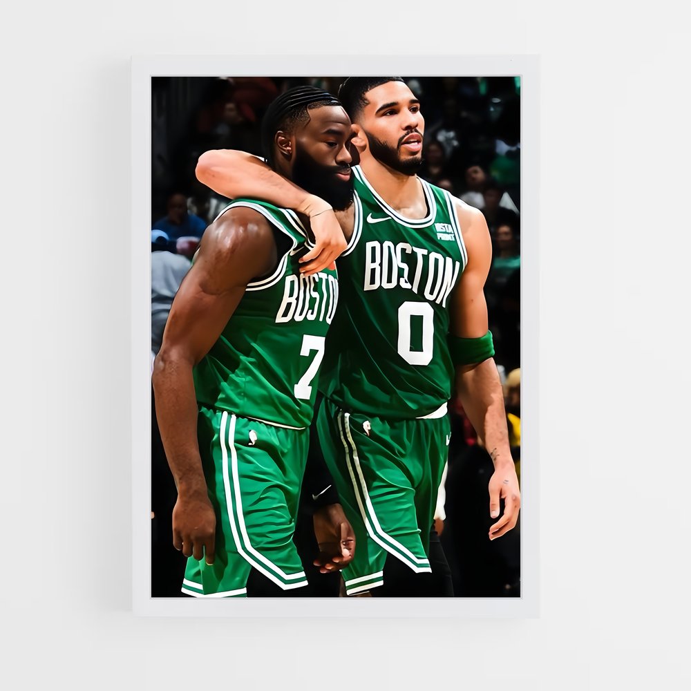 Poster Boston Dreams – affiche Basketball (vue 3)